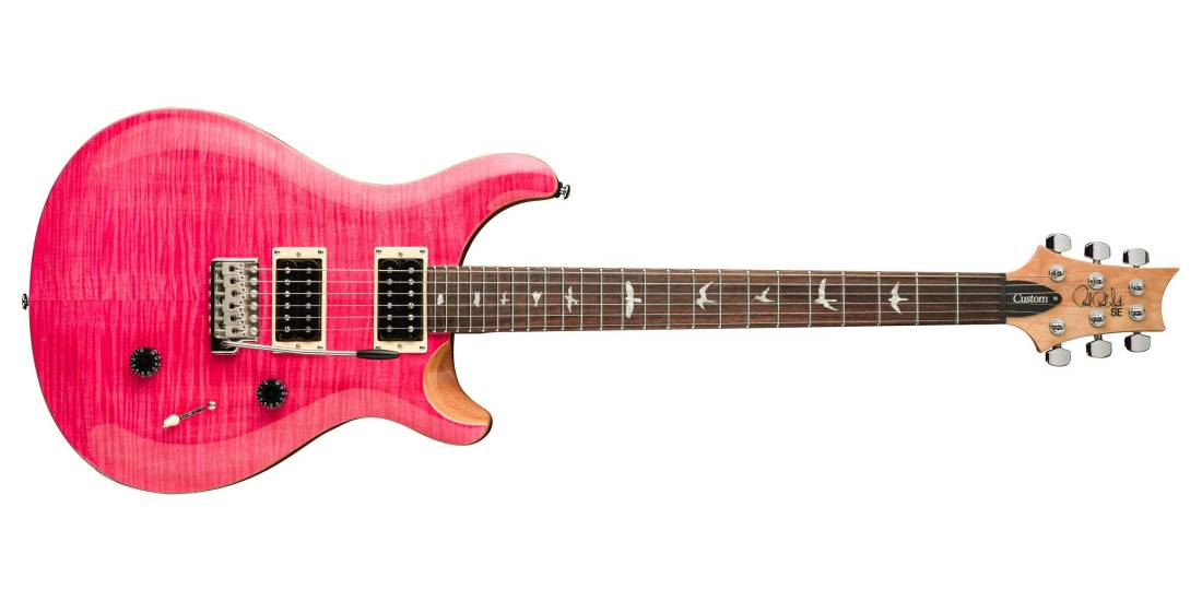 Paul Reed Smith - SE Custom 24 Electric Guitar with Gigbag - Bonnie Pink