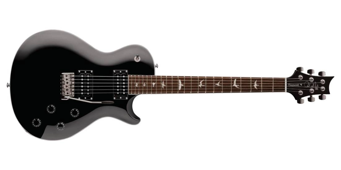 SE Tremonti Standard Electric Guitar with Gigbag - Black