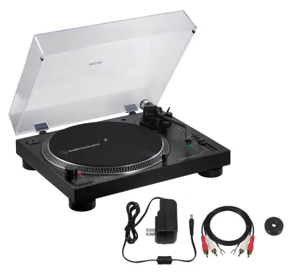 AT-LP120XBT-USB Wireless Direct-Drive Turntable - Black