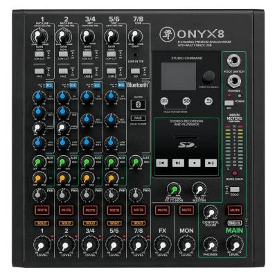 Mackie - Onyx8 8-Channel Analog Mixer with USB