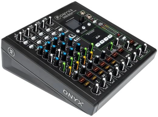 Onyx8 8-Channel Analog Mixer with USB