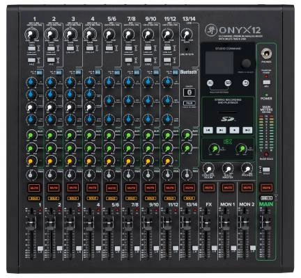 Onyx12 12-Channel Analog Mixer with USB