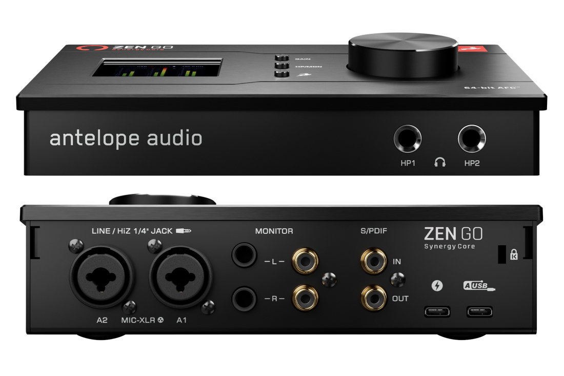 Antelope Audio Zen Go Synergy Core 4x8 USB-C Audio Interface  Long & McQuade