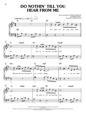 Duke Ellington: 16 Jazz Classics Arranged for Easy Piano - Ellington/Keveren - Easy Piano - Boo