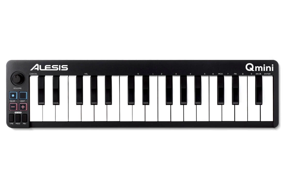 Qmini Compact 32-Key USB-MIDI Keyboard Controller