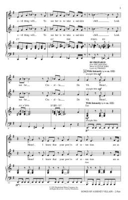 Songs of a Disney Villain (Choral Medley) - Billingsley - 2pt