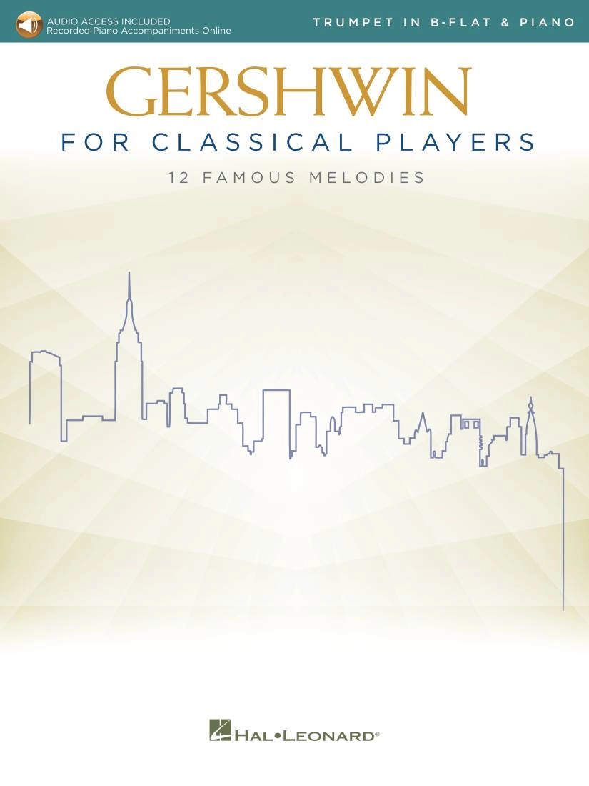 Gershwin for Classical Players - Trumpet/Piano - Book/Audio Online