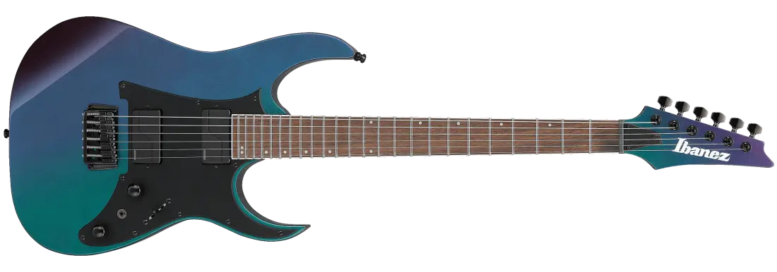 RG631ALF RG Axion Label Electric Guitar - Blue Chameleon