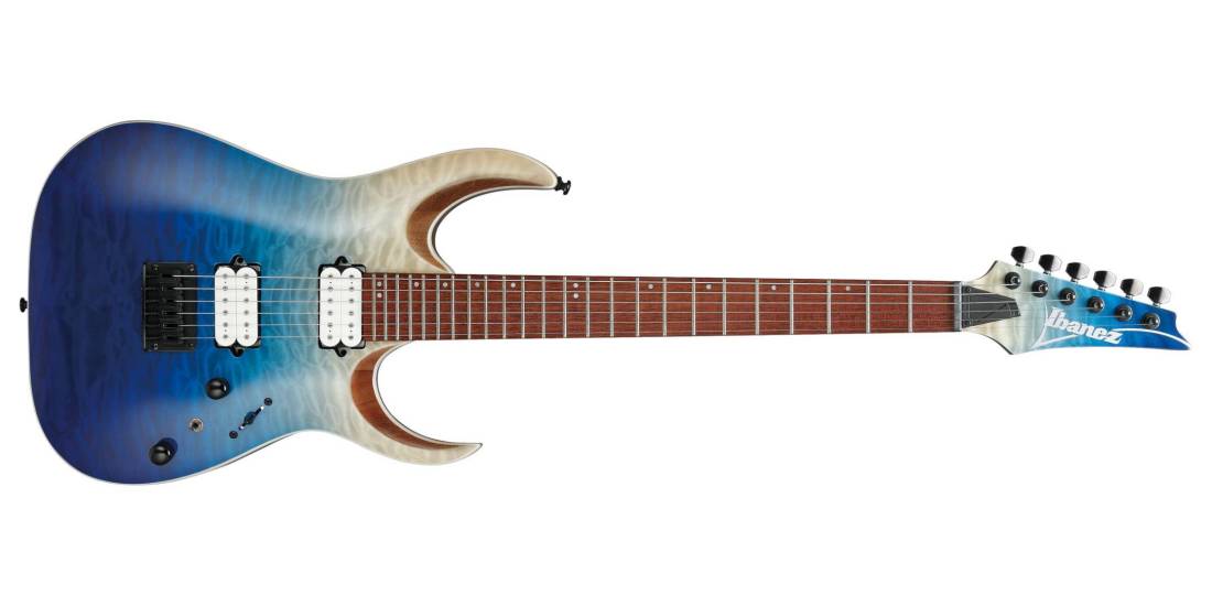RGA42HPQM RGA High Performance Electric Guitar - Blue Iceberg Gradation