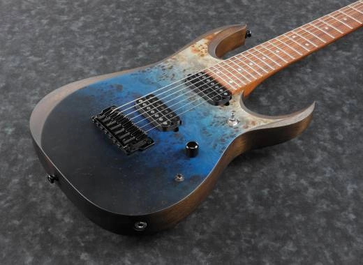 RGD Standard 7-String Electric Guitar - Deep Seafloor Fade Flat