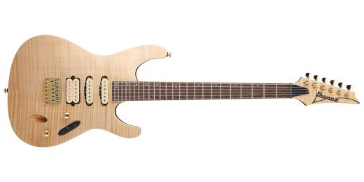 Ibanez - S Standard Electric Guitar with Flamed Maple Top - Natural Flat