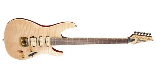 S Standard Electric Guitar with Flamed Maple Top - Natural Flat