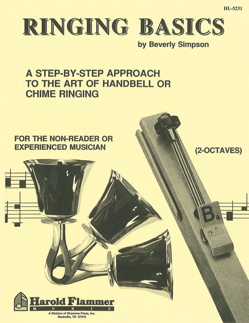 Ringing Basics Handbell Method Book Vol. 1 (1st Edition) - Simpson - 2-Octave Handbells - Book