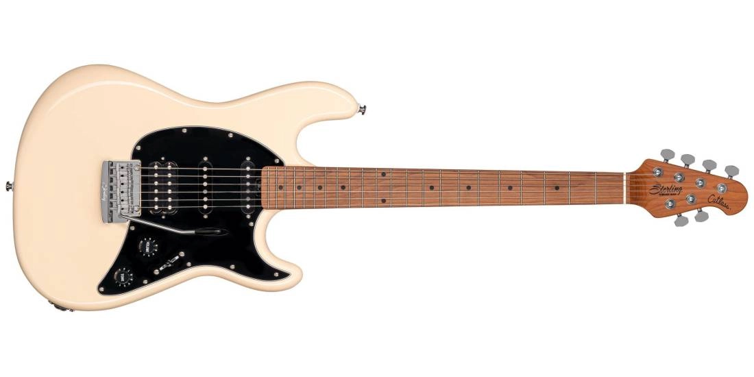 Cutlass HSS, Roasted Maple Neck - Vintage Cream