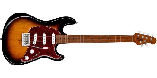 Sterling by Music Man - Cutlass SSS, Roasted Maple Neck - Vintage Sunburst