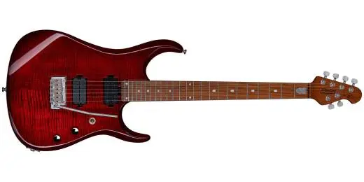 Sterling by Music Man - JP15 Flame Maple Top - Royal Red