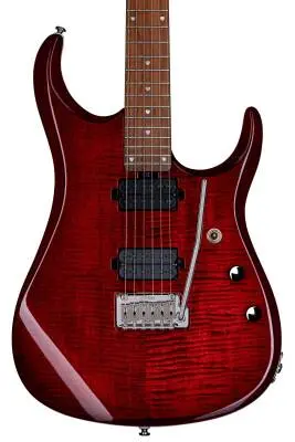 JP15 Flame Maple Top - Royal Red