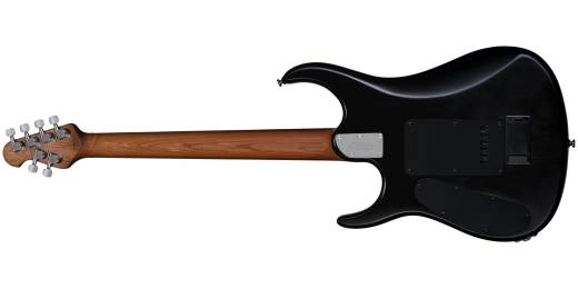 Guitare JP15, dessus en érable flammé - Trans Black Satin