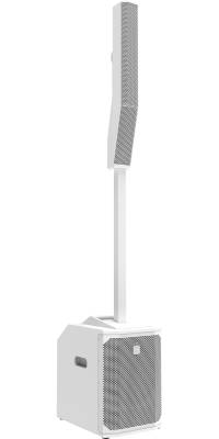 Electro-Voice - EVOLVE 50M Portable Column Speaker System with Integrated Mixer - White