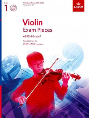 Violin Exam Pieces 2020-2023, ABRSM Grade 1 - Score, Part & CD