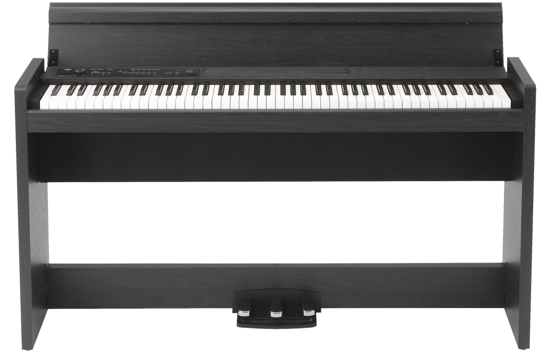 LP380 88-Key Digital Piano with Stand - Rosewood Grain Black Finish