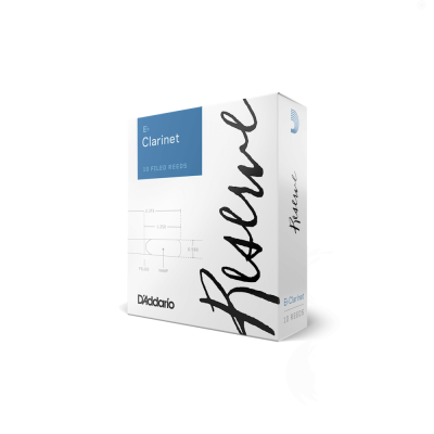 DAddario Woodwinds - Reserve Eb Clarinet Reeds - 10 Pack