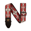 Ernie Ball - Red Trellis Jacquard Strap