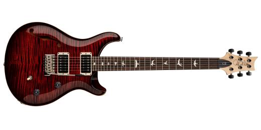 PRS Guitars - CE24 Semi-Hollow Electric Guitar w/Gig Bag - Fire Red Burst