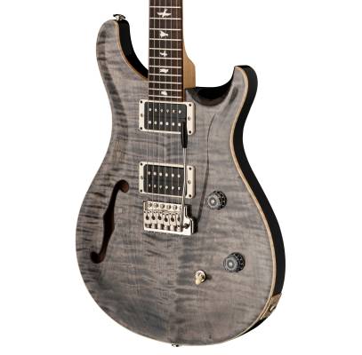 CE24 Semi-Hollow Electric Guitar w/Gig Bag - Faded Gray Black