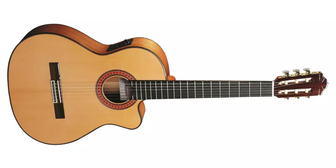 447 Spruce/Cypress Cutaway Flamenco Acoustic/Electric Guitar