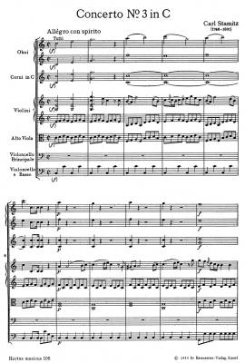 Concerto No. 3 in C Major - Stamitz/Upmeyer - Cello - Score