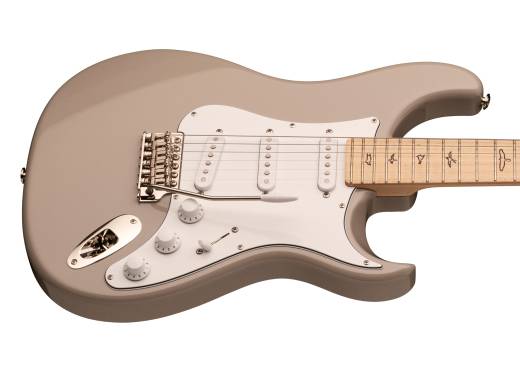 John Mayer Signature Silver Sky Electric with Maple Fretboard (Gigbag Included) - Moc Sand Satin