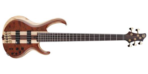 BTB Premium 5-String Bass with Gigbag - Natural Shadow Low Gloss