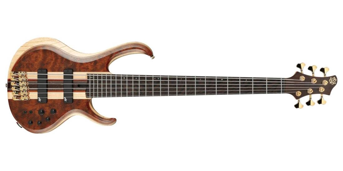 BTB Premium 6-String Bass with Gigbag - Natural Shadow Low Gloss