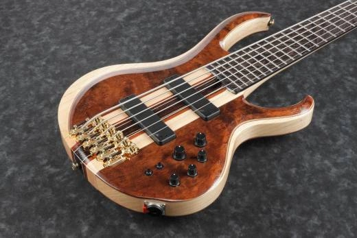 BTB Premium 6-String Bass with Gigbag - Natural Shadow Low Gloss