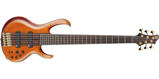 BTB Premium 6-String Bass with Gigbag - Florid Natural Low Gloss