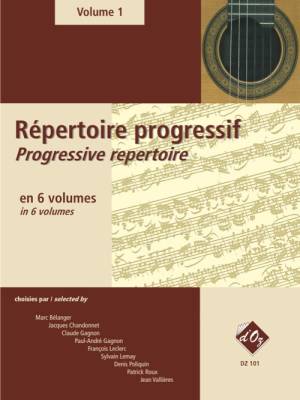 Progressive Repertoire, Vol. 1 - Classical Guitar - Book