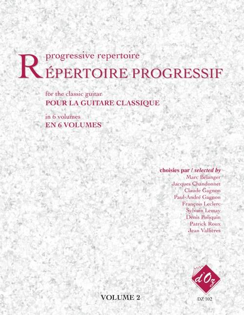 Progressive Repertoire, Vol. 2 - Classical Guitar - Book
