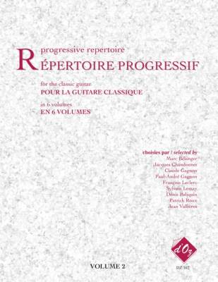 Progressive Repertoire, Vol. 2 - Classical Guitar - Book