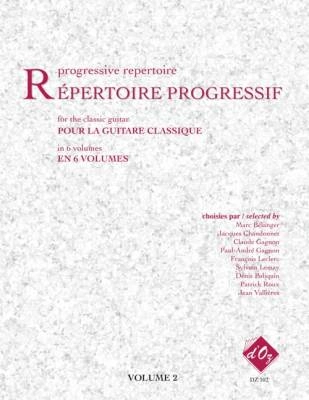 Les Productions dOz - Progressive Repertoire, Vol. 2 - Classical Guitar - Book