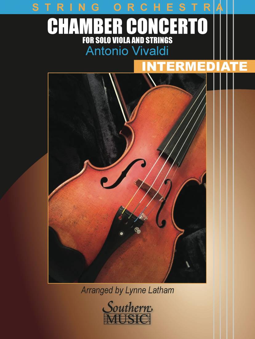 Chamber Concerto for Solo Viola and Strings - Vivaldi/Latham - Solo Viola/String Orchestra - Gr. 3