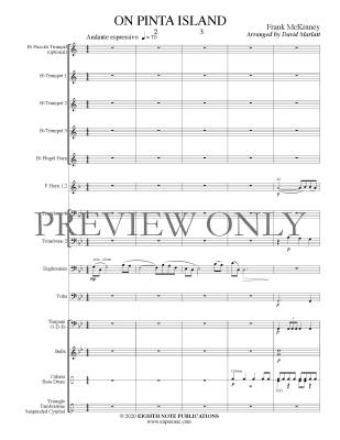 On Pinta Island - McKinney/Marlatt - Brass Choir - Gr. Easy-Medium