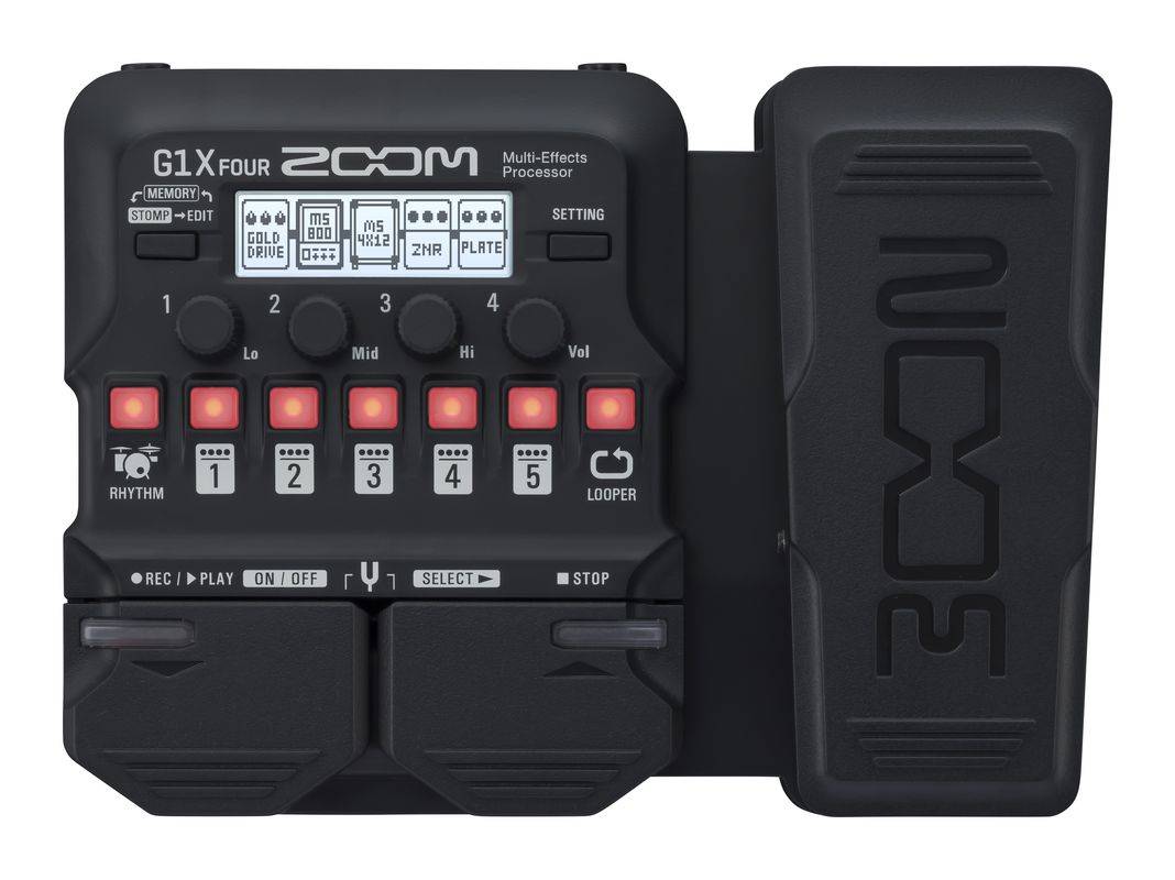 G1X FOUR Multi-Effects Processor with Expression Pedal