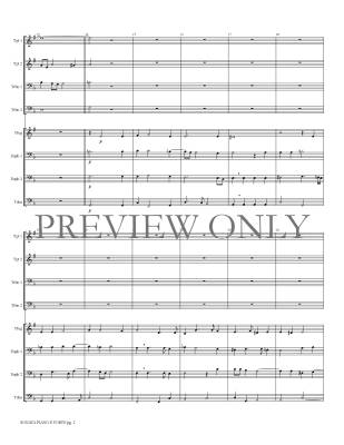 Sonata Piano e Forte - Gabrieli/Swisher - Brass Choir (2 Trumpets, 2 Trombones, Flugelhorn, 2 Euphoniums, Tuba) - Gr. Medium