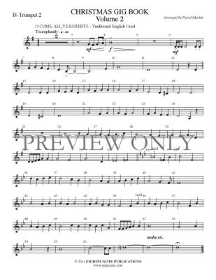 The Christmas Gig Book, Volume 2 - Marlatt - Brass Quintet, Trumpet 2 - Book