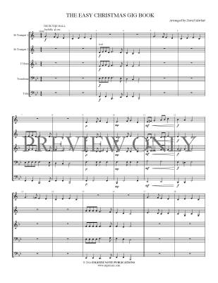 The Easy Christmas Gig Book - Marlatt - Brass Quintet