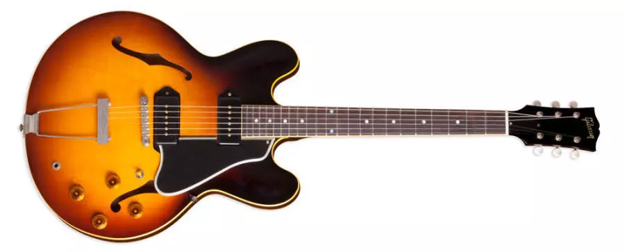 ES-330 VOS Hollowbody Electric Guitar W/ P-90 Pickups - Vintage Sunburst