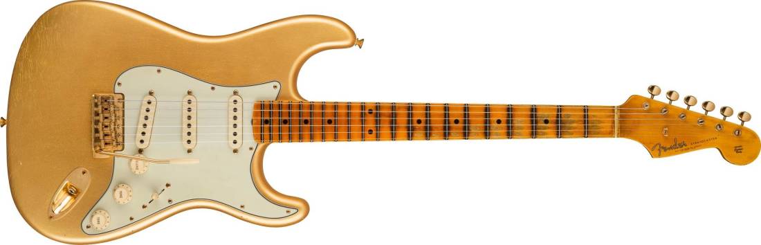 Limited Edition \'62 Bone Tone Stratocaster Journeyman Relic - Aged Aztec Gold