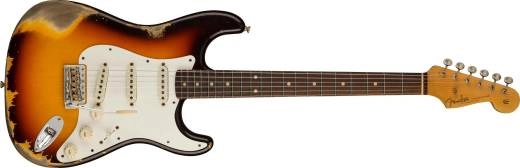 Fender - 1959 Stratocaster Heavy Relic - Faded Aged Chocolate 3-Colour Sunburst