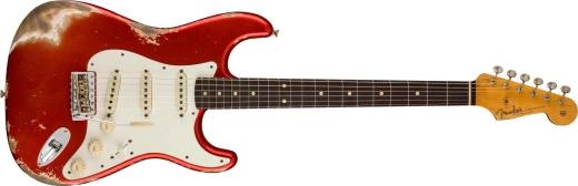 Fender - 1959 Stratocaster Heavy Relic - Super Faded Aged Candy Apple Red